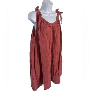 Old Navy Tie Shoulder Mini Cami Swing Dress Woman’s Size XL